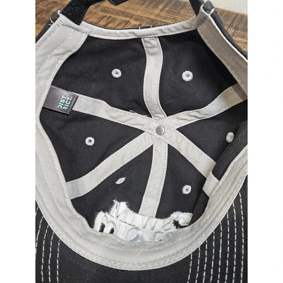 Womens Adjustable Cap Swim Mom 100% Cotton Activity Distressed Trucker Hats - Picture 4 of 8